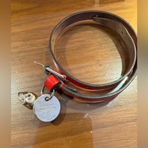 Alexander McQueen leather bracelet